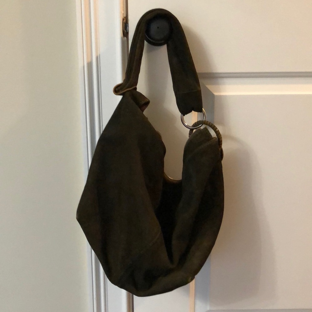 Free People suede hobo bag